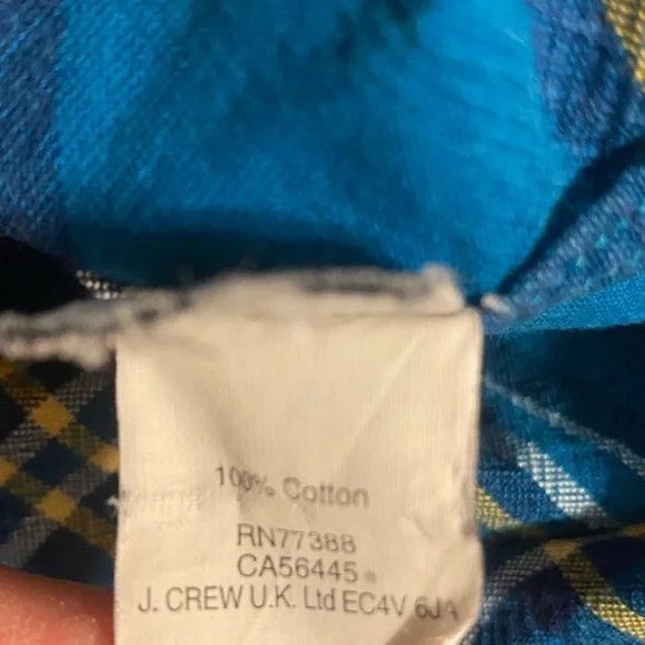 J Crew Men’s button Down shirt size Medium - Picture 4 of 6